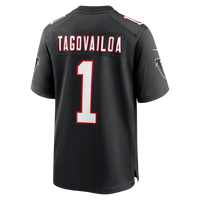 Atlanta Falcons Tua Tagovailoa Nike Black Alternate Game Jersey