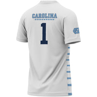 GameDay Greats #1 White North Carolina Tar Heels Lightweight Soccer Fashion Jersey