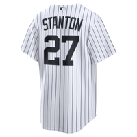 New York Yankees Giancarlo Stanton Nike White Home Replica Jersey