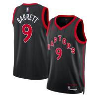 Toronto Raptors Jordan Brand Statement Edition Swingman Jersey - Black - RJ Barrett