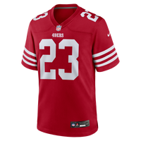 San Francisco 49ers Christian McCaffrey Nike Scarlet Game Player Jersey