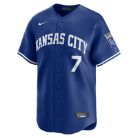 Kansas City Royals Bobby Witt Jr. Nike Royal Alternate 2 Limited Player Jersey