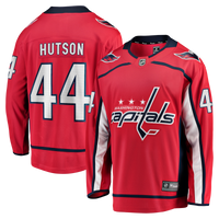 Washington Capitals Cole Hutson Fanatics Red Home Breakaway Jersey