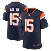 Denver Broncos Nik Bonitto Nike Navy Alternate Game Jersey