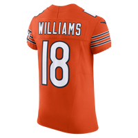 Chicago Bears Caleb Williams Nike Orange Alternate Vapor F.U.S.E. Elite Jersey