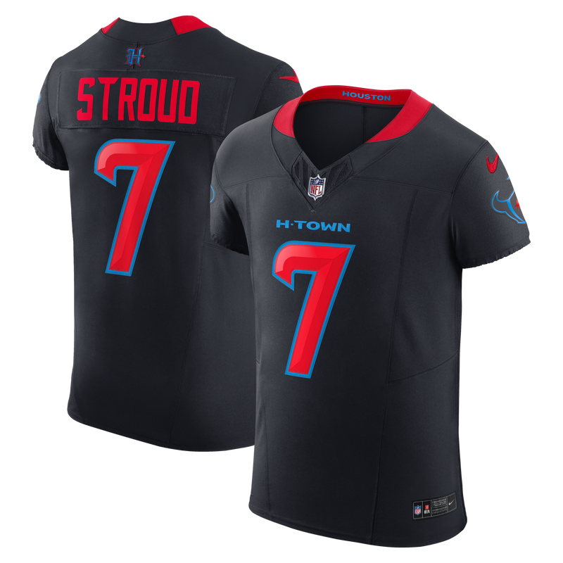 Houston Texans C.J. Stroud Nike Navy Alternate 2 Vapor F.U.S.E. Elite Jersey