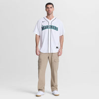 Seattle Mariners Cole Young Nike White Home Replica Jersey