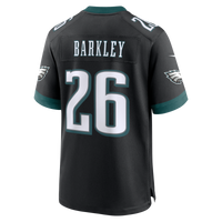 Philadelphia Eagles Saquon Barkley Nike Black Alternate Game Jersey