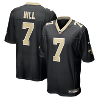 New Orleans Saints Taysom Hill Nike Black Game Jersey