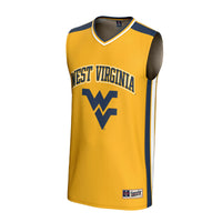 GameDay Greats Gold West Virginia Mountaineers Spirit Basketball Jersey