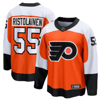 Philadelphia Flyers Rasmus Ristolainen Fanatics Orange Home Breakaway Jersey