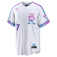 Kansas City Royals Bobby Witt Jr. Nike White 2026 City Connect Stadium Jersey