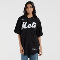 New York Mets Francisco Lindor Nike Black Replica Player Jersey