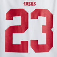 San Francisco 49ers Christian McCaffrey Nike White Game Player Jersey
