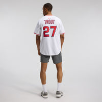 Los Angeles Angels Mike Trout Nike White Home Limited Player Jersey