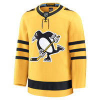 Pittsburgh Penguins Fanatics Gold Alternate Premium Jersey