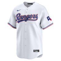 Texas Rangers Wyatt Langford Nike White Home Limited Player Jersey