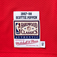 Chicago Bulls Mitchell & Ness Authentic Jersey Road Finals Scottie Pippen 1997