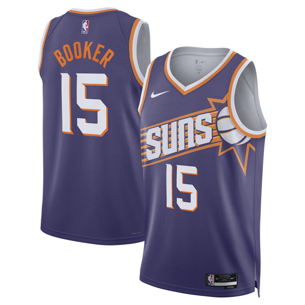 Phoenix Suns Nike Icon Edition Swingman Jersey - Purple - Devin Booker