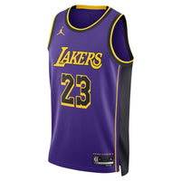 Los Angeles Lakers Jordan Brand Statement Edition Swingman Jersey - Lebron James