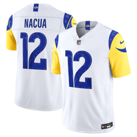 Los Angeles Rams Puka Nacua Nike White Vapor F.U.S.E. Stitched Limited Jersey