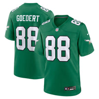 Philadelphia Eagles Dallas Goedert Nike Kelly Green Alternate Game Player Jersey