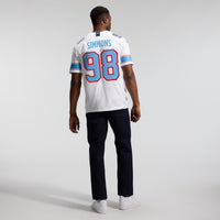 Tennessee Titans Jeffery Simmons Nike White Vapor F.U.S.E. Stitched Limited Jersey