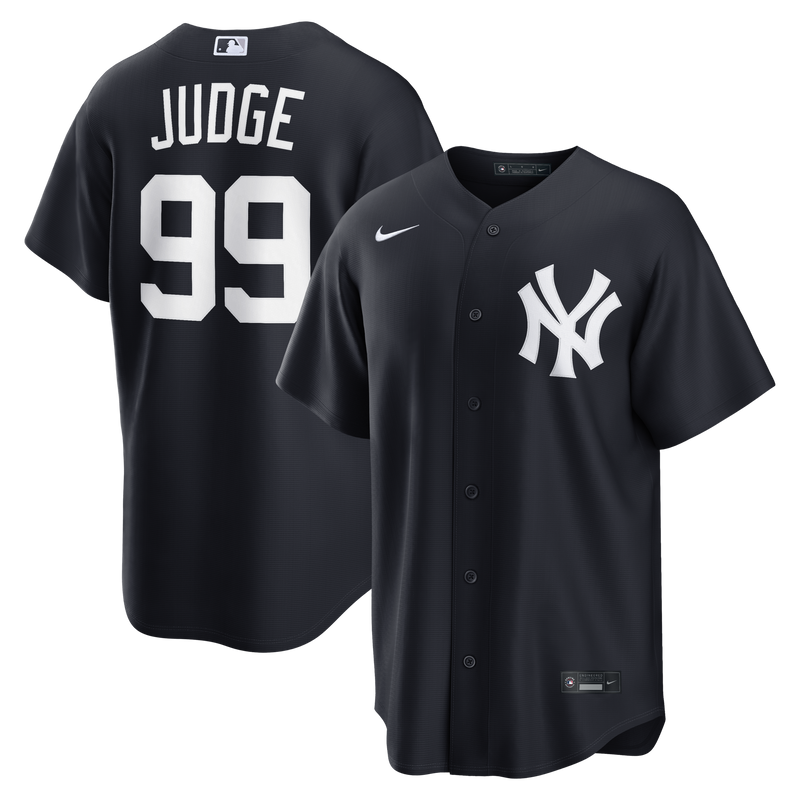 New York Yankees Aaron Judge Nike Navy Alternate Replica Jersey