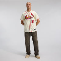 St. Louis Cardinals Lars Nootbaar Nike Cream Alternate 2 Limited Jersey