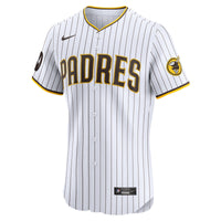 San Diego Padres Tony Fernández Nike White Home Elite Sponsor Patch Player Jersey