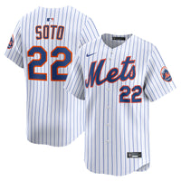 New York Mets Juan Soto Nike White Home Limited Jersey