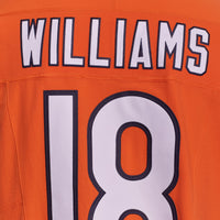 Chicago Bears Caleb Williams Nike Orange Alternate Vapor F.U.S.E. Elite Jersey