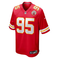 Kansas City Chiefs Chris Jones Nike Red Game Jersey