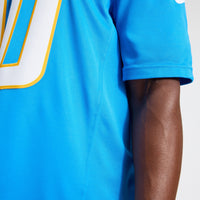 Los Angeles Chargers Justin Herbert Nike Powder Blue Team Vapor F.U.S.E. Stitched Limited Jersey