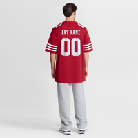 San Francisco 49ers Nike Scarlet Custom Jersey