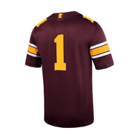 Nike #1 Maroon Minnesota Golden Gophers Untouchable Football Jersey