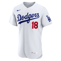 Los Angeles Dodgers Yoshinobu Yamamoto Nike White Home Authentic Jersey