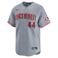 Cincinnati Reds Elly De La Cruz Nike Gray Road Limited Player Jersey