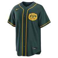 Australia National Team x MLB Nike Green Stadium Replica Jersey