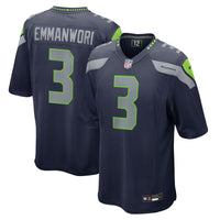 Seattle Seahawks Nick Emmanwori Nike College Navy Team Game Jersey