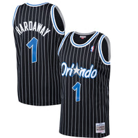 Mitchell & Ness Penny Hardaway Black Orlando Magic 1994-95 Hardwood Classics Swingman Jersey