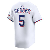 Texas Rangers Corey Seager Nike White Home Limited Player Jersey