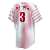 Philadelphia Phillies Bryce Harper Nike White Home Replica Player Name Jersey