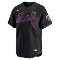 New York Mets Juan Soto Nike Black Alternate Limited Jersey