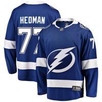 Tampa Bay Lightning Victor Hedman Fanatics Blue Home Breakaway Player Jersey