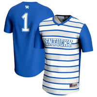 GameDay Greats #1 Royal Kentucky Wildcats Lightweight Soccer Fashion Jersey