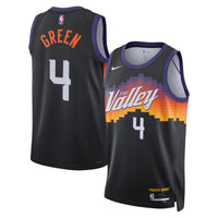Phoenix Suns Nike 2025/26 City Edition Swingman Jersey - Black - Jalen Green