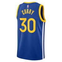 Golden State Warriors Nike Icon Edition Swingman Jersey - Royal - Stephen Curry