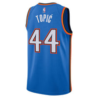 Oklahoma City Thunder Nike Icon Swingman Jersey - Blue - Nikola Topi?