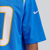 Los Angeles Chargers Justin Herbert Nike Powder Blue Player Game Jersey